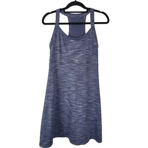 Mondetta MPG Dress L Womens‎ Performance Gear Purple Racer Back Midi Athletic